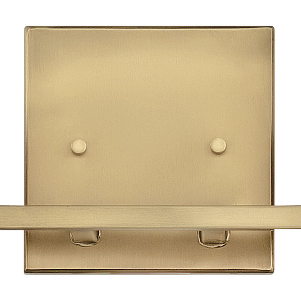 Xander 4 Light 32 inch Heritage Brass Vanity Light Wall Light