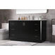 Hayes 60 X 22 X 35 inch Black Vanity Sink Set