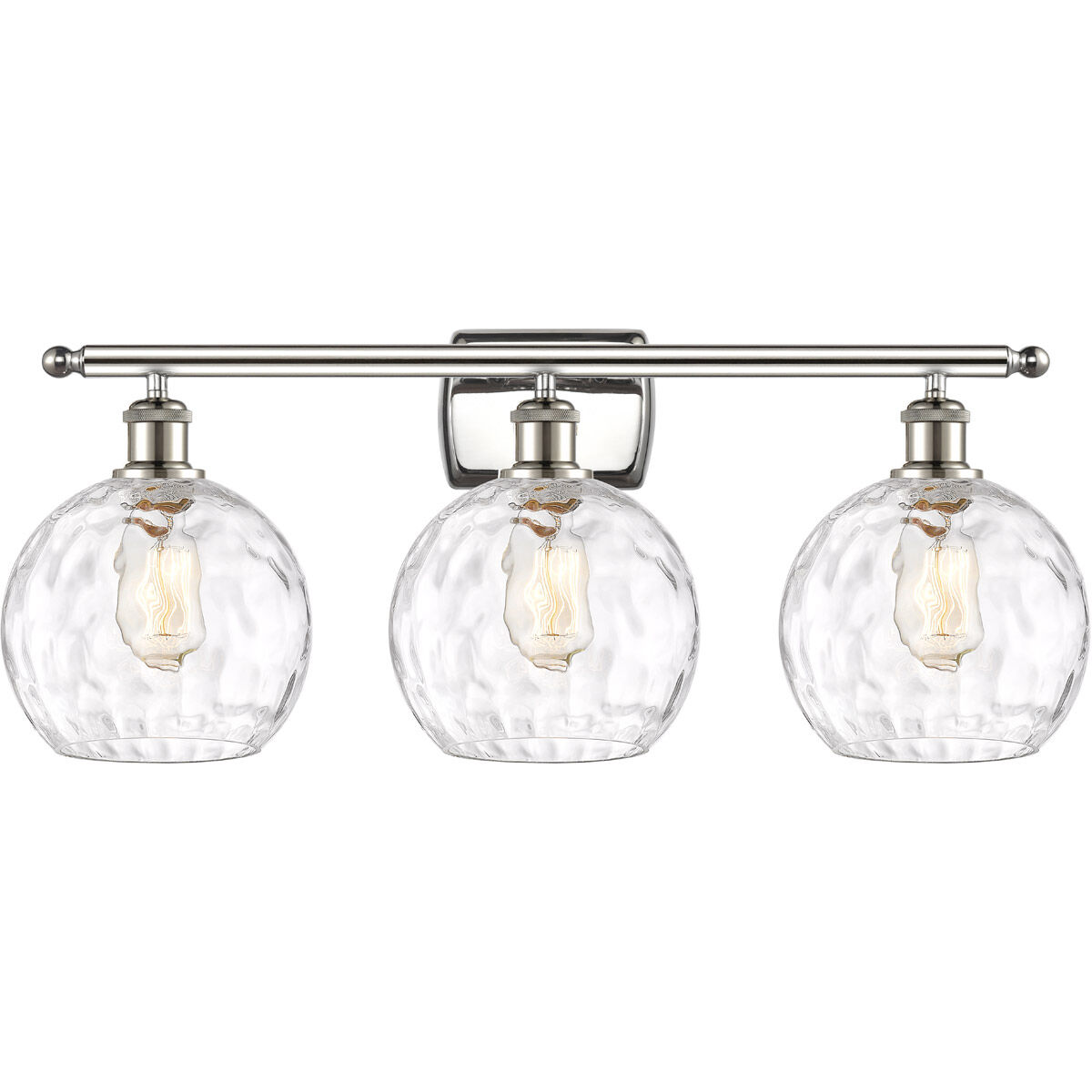 Ballston Athens Water Glass LED 26 inch Polished Nickel Bath Vanity Light Wall Light