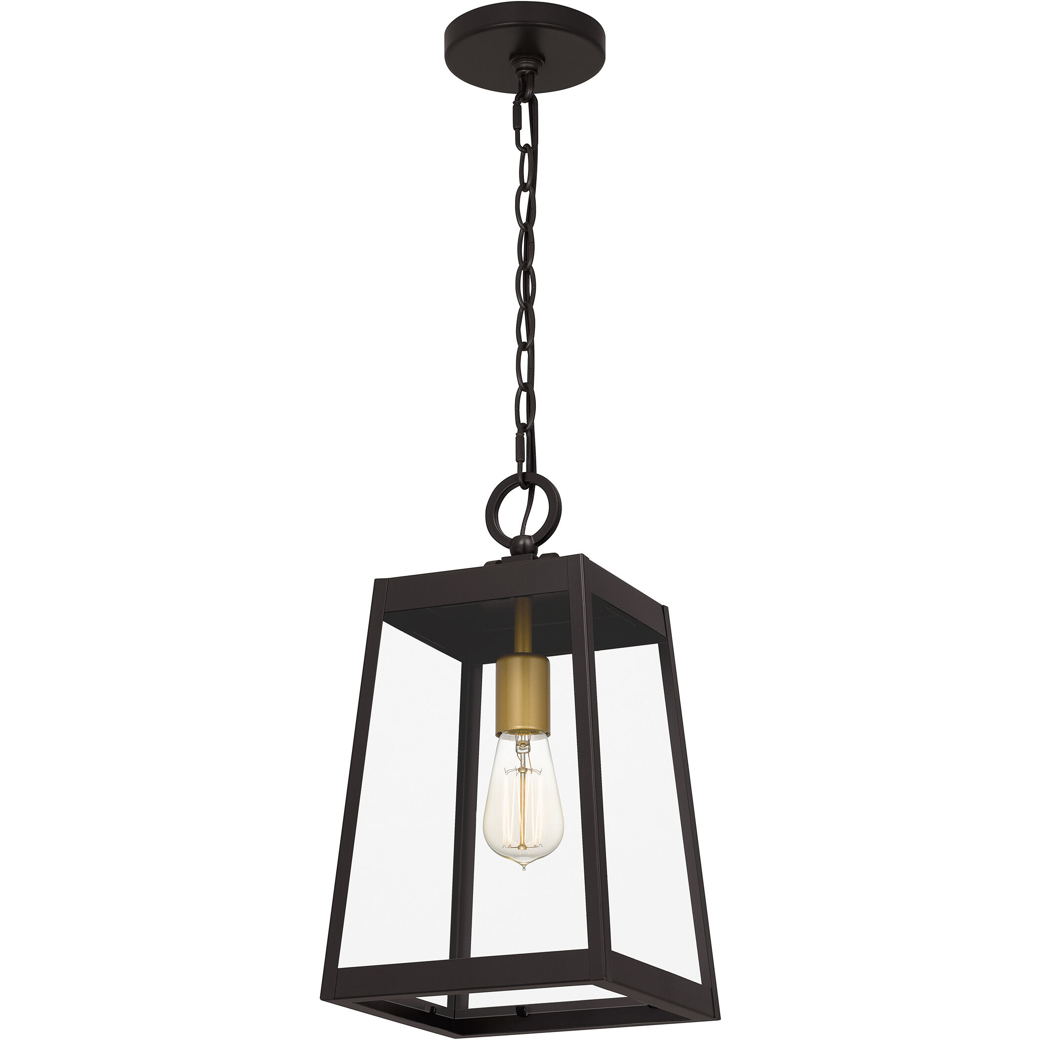 Amberly Grove 1 Light 9 inch Western Bronze Mini Pendant Ceiling Light