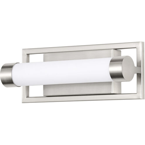 Canal LED 12 inch Brushed Nickel Bath Vanity Light Wall Light