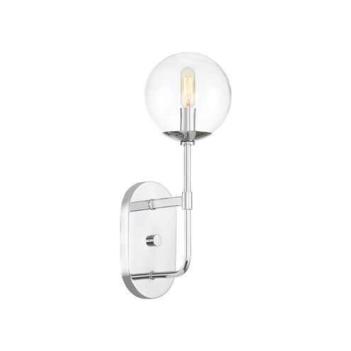 Welton 1 Light 6 inch Chrome Wall Sconce Wall Light