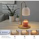 Alcott 13 inch 50 watt Antique Brass Candlewarmer Lamp Portable Light, Simplee Adesso
