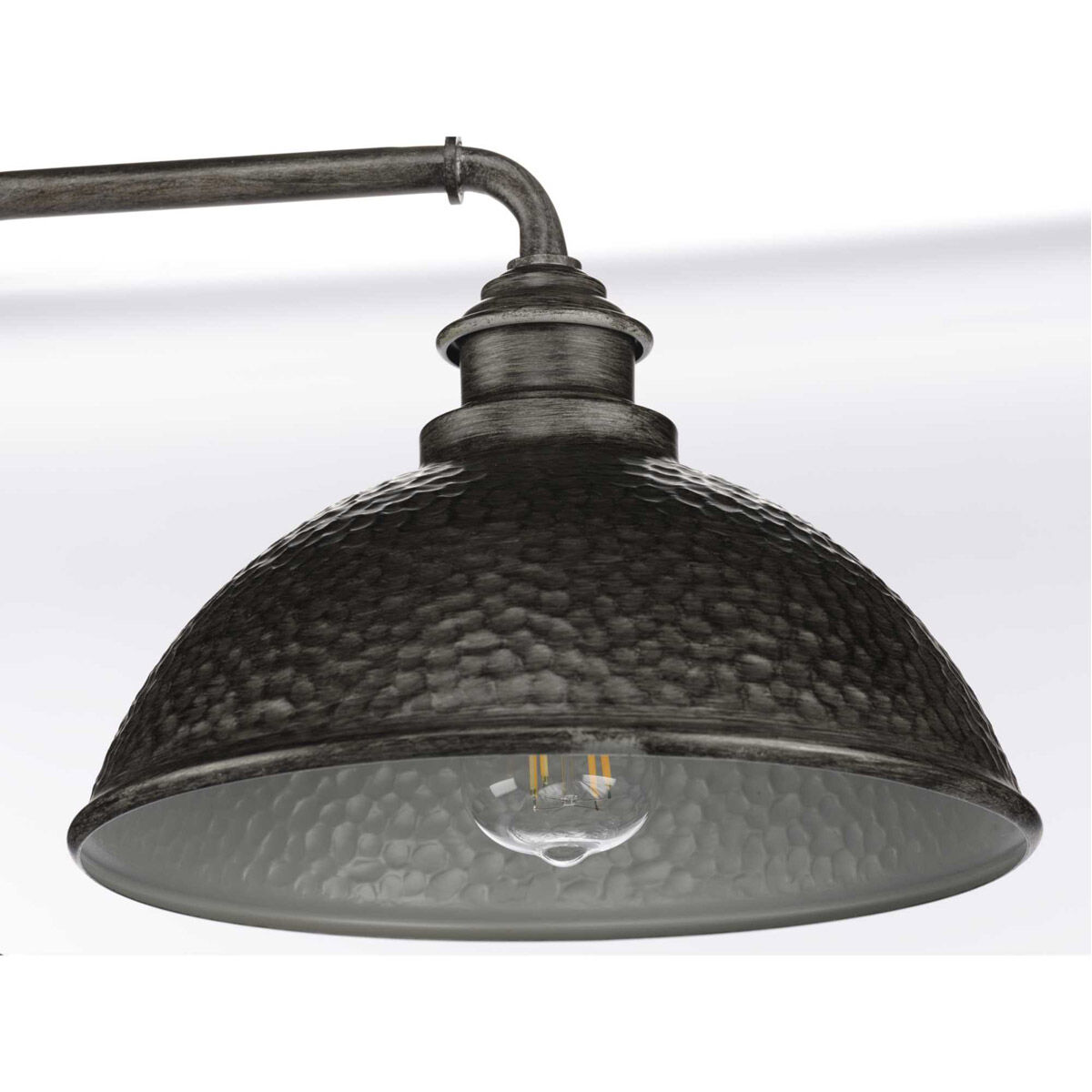 Englewood 1 Light 16 inch Antique Pewter Outdoor Post Lantern