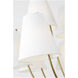 C&M by Chapman & Myers Marina 12 Light 40 inch Burnished Brass Chandelier Ceiling Light