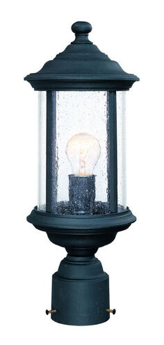 Walnut Grove 1 Light 17 inch Black Exterior Post Lantern