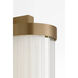 Weston LED 22 inch Satin Brass Vanity Light Wall Light