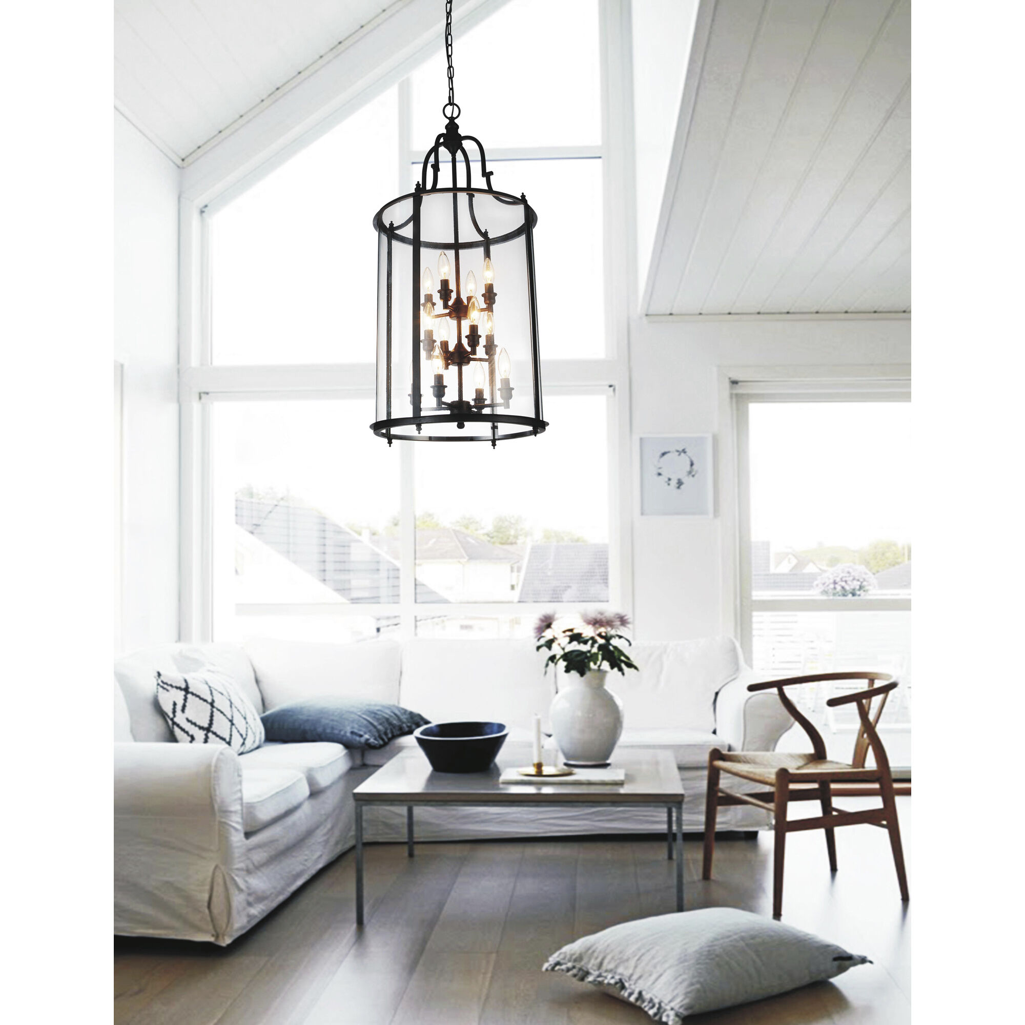Oil rubbed bronze drum chandelier deals