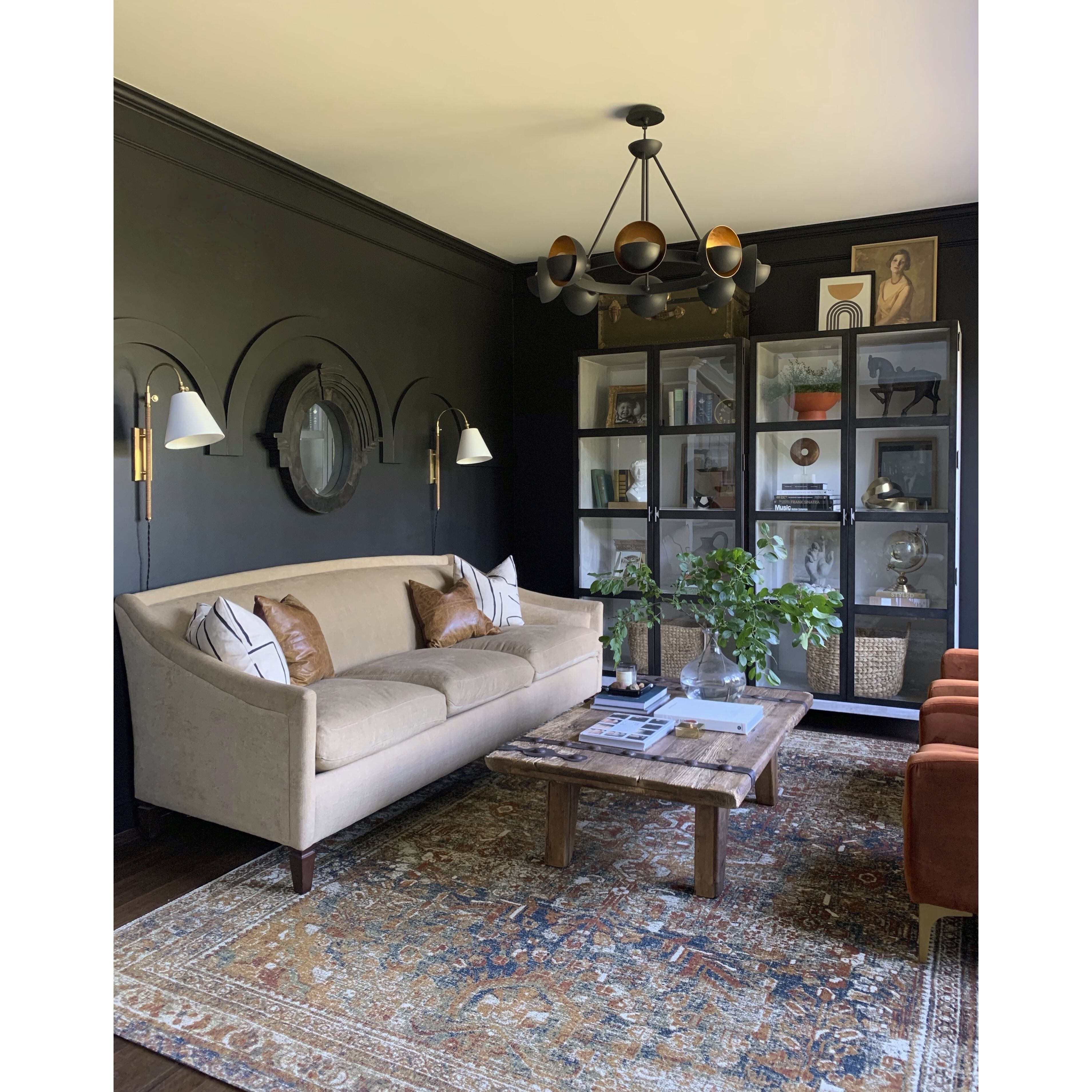 Curves No.1 1 Light 8 inch Aged Brass Wall Sconce Wall Light