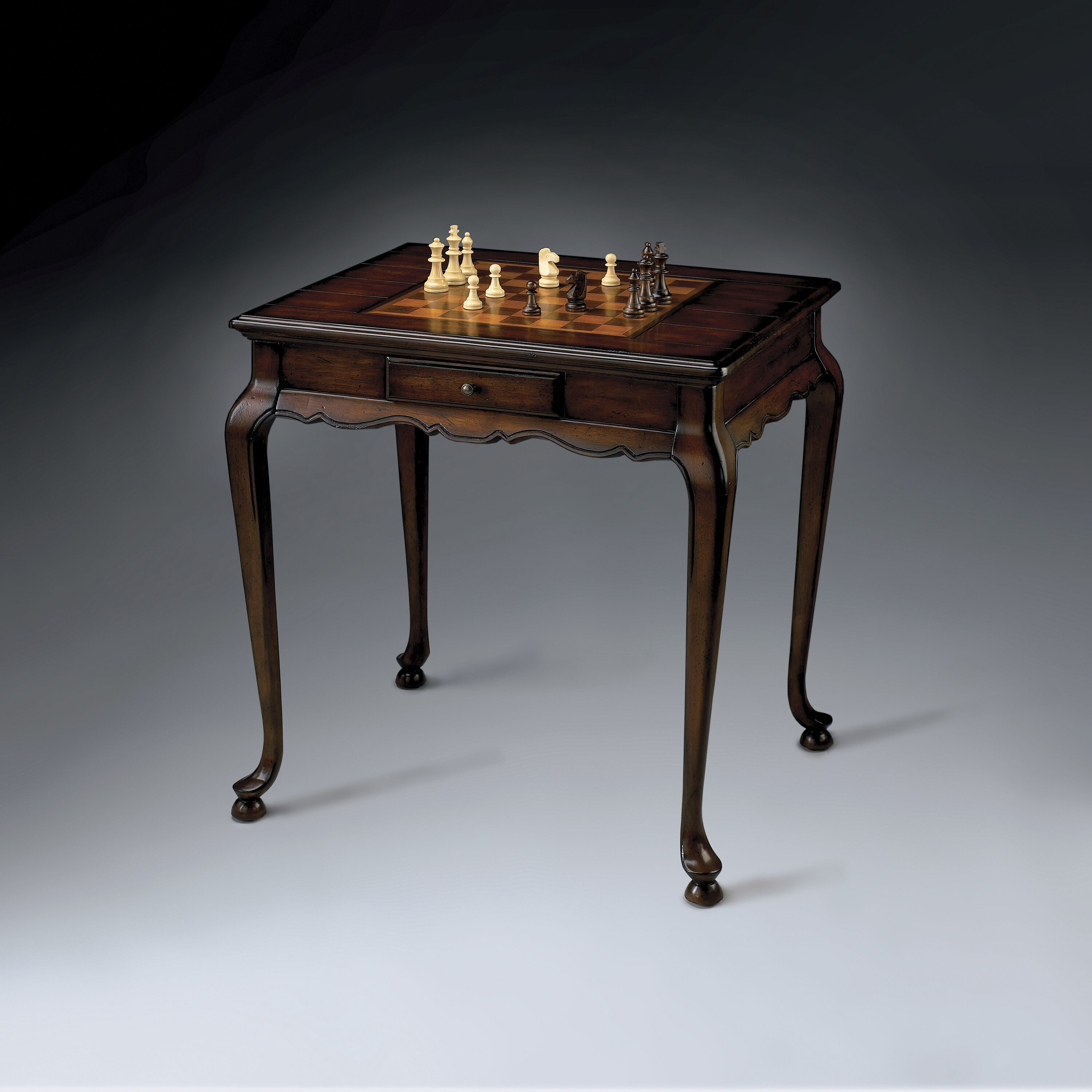 Masterpiece Bannockburn  31 X 29 inch Plantation Cherry Game Table