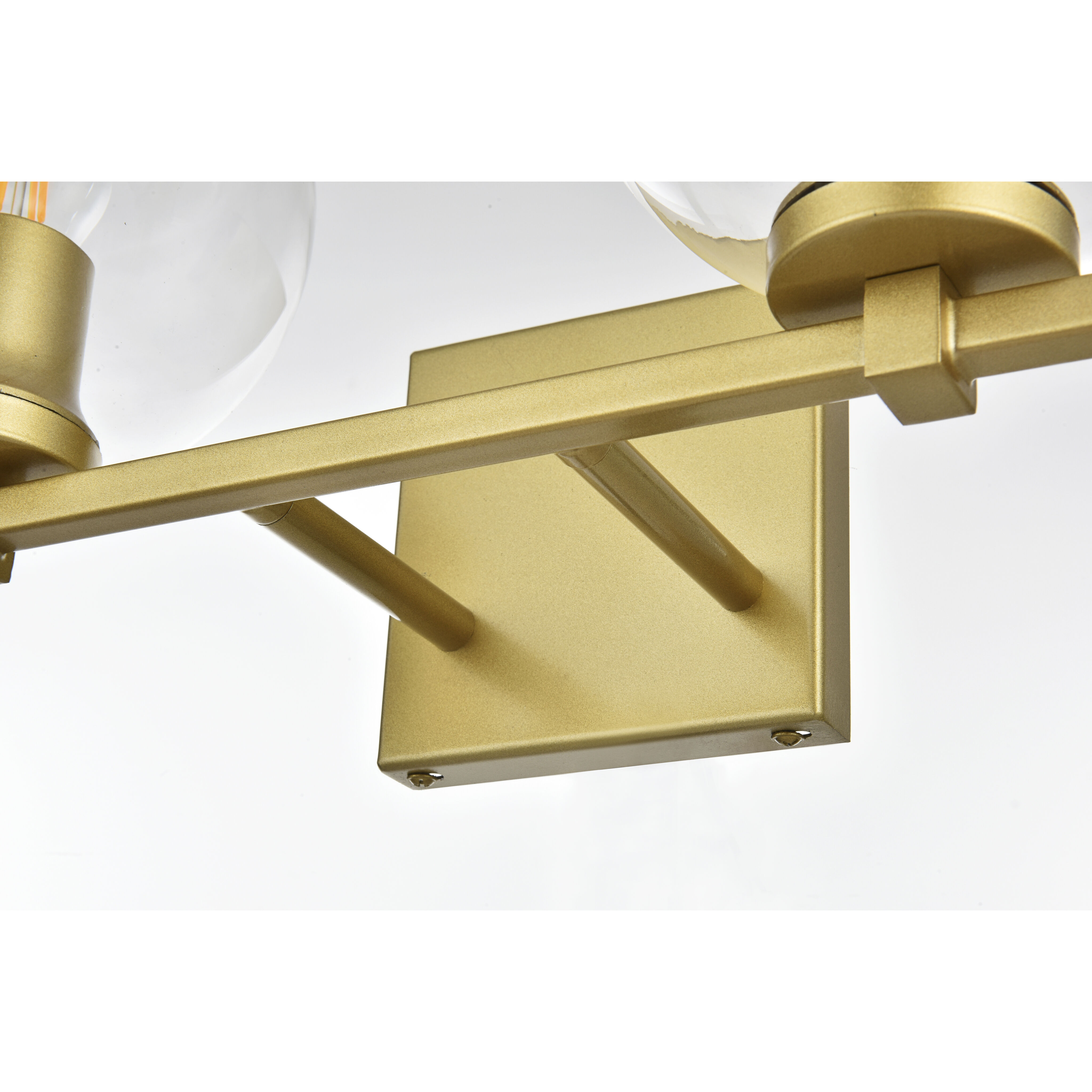 Juelz 2 Light 15 inch Brass Bath Sconce Wall Light