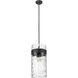 Fontaine 4 Light 13 inch Matte Black Pendant Ceiling Light