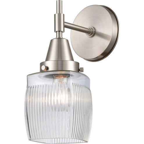 Caden LED 6 inch Satin Nickel Sconce Wall Light