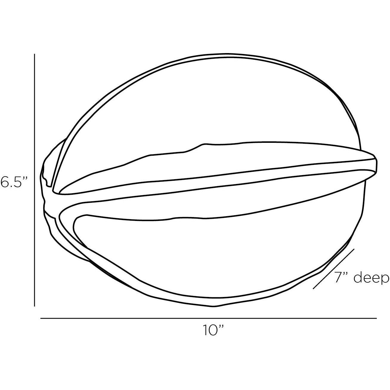 Archie 10 X 6.5 inch Sculpture