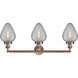 Franklin Restoration Geneseo LED 32 inch Antique Copper Bath Vanity Light Wall Light, Franklin Restoration