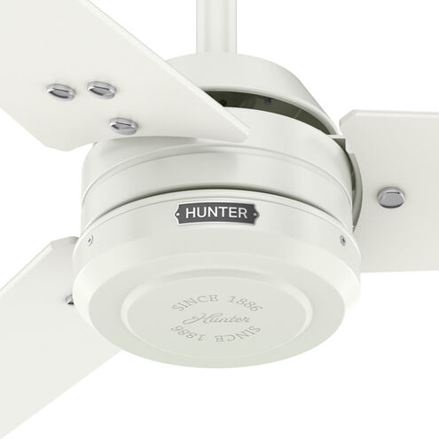 Cassius 60 inch Fresh White with Light Stripe/Fresh White Blades Outdoor Ceiling Fan