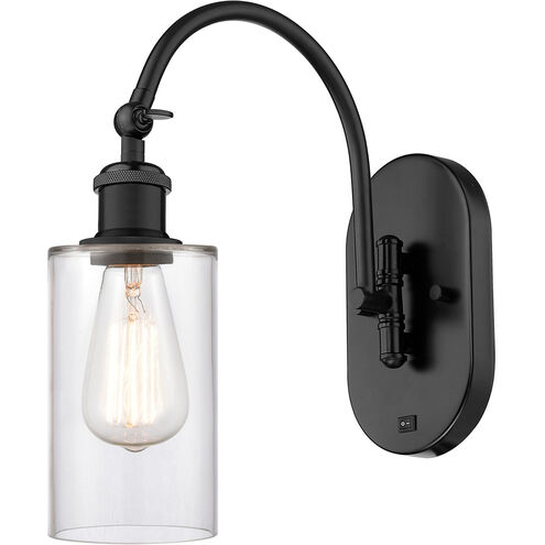 Ballston Clymer 1 Light 5 inch Matte Black Sconce Wall Light