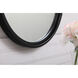 Motif 28 X 28 inch Black Wall Mirror