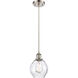 Ballston Small Waverly 1 Light 6 inch Brushed Satin Nickel Mini Pendant Ceiling Light, Ballston