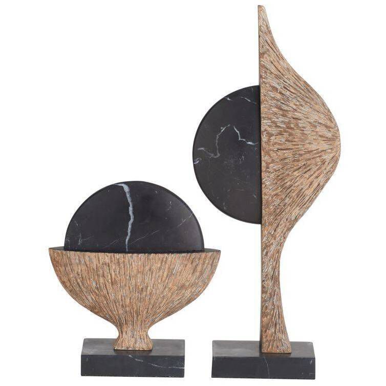 Flojo 17 X 6.75 inch Sculptures, Set of 2