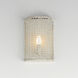 Cestino 1 Light 8.25 inch Weathered White Wall Sconce Wall Light