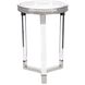Carter 23.25 X 15.5 inch Silver Side Table