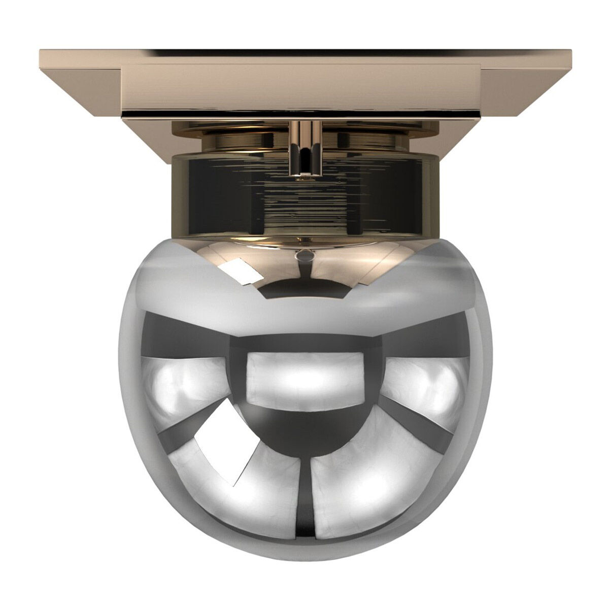 EVOLV LED 3.5 inch Brushed Brass ADA Wall Sconce Wall Light, Luna Family