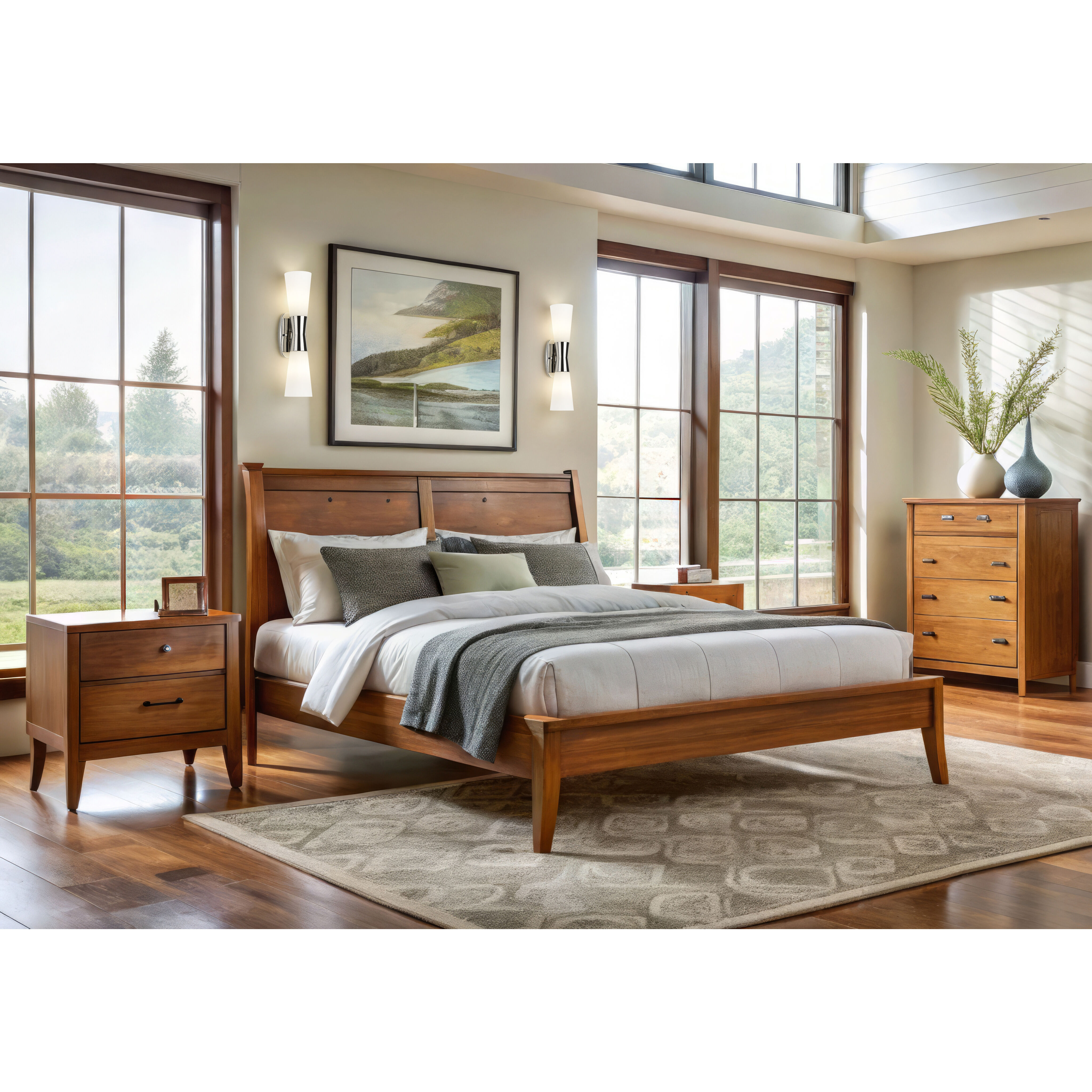 Emrys Wall Sconce Wall Light in Polished Nickel