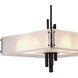 Assunta 10 Light 24 inch Black Drum Shade Chandelier Ceiling Light