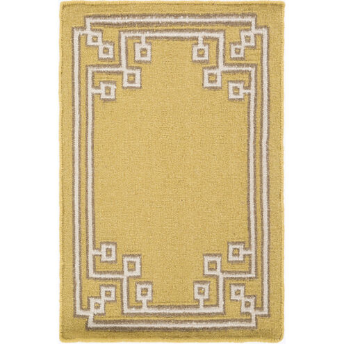 Alameda 36 X 24 inch Wheat, Khaki, Camel Rug