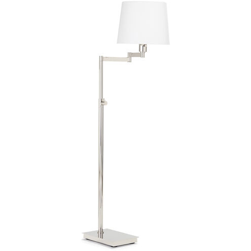 Virtue 65 inch 60.00 watt Polished Nickel Floor Lamp Portable Light