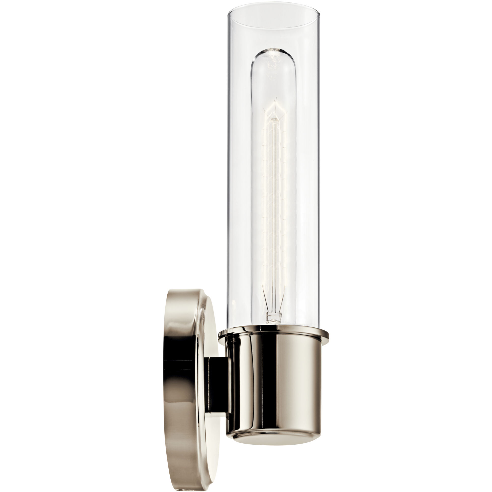 Aviv 1 Light 5.5 inch Polished Nickel Wall Sconce Wall Light