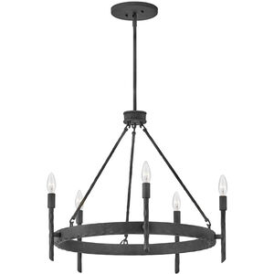 Tress LED 25 inch Forged Iron Indoor Chandelier Ceiling Light