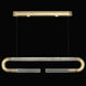 Antonia LED 52 inch Gold Pendant Ceiling Light