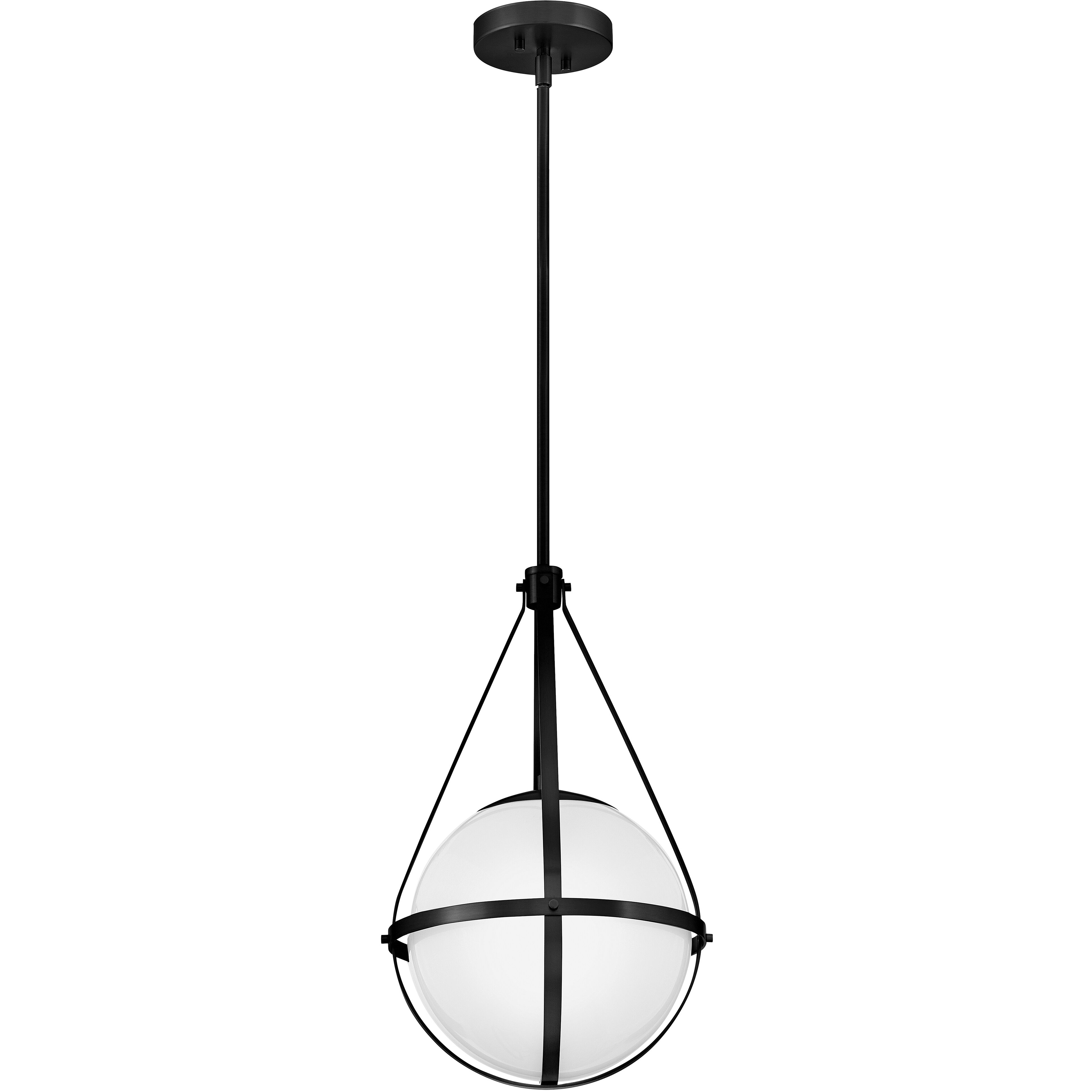 Colby 1 Light 11.25 inch Black Pendant Ceiling Light