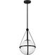 Colby 1 Light 11.25 inch Black Pendant Ceiling Light