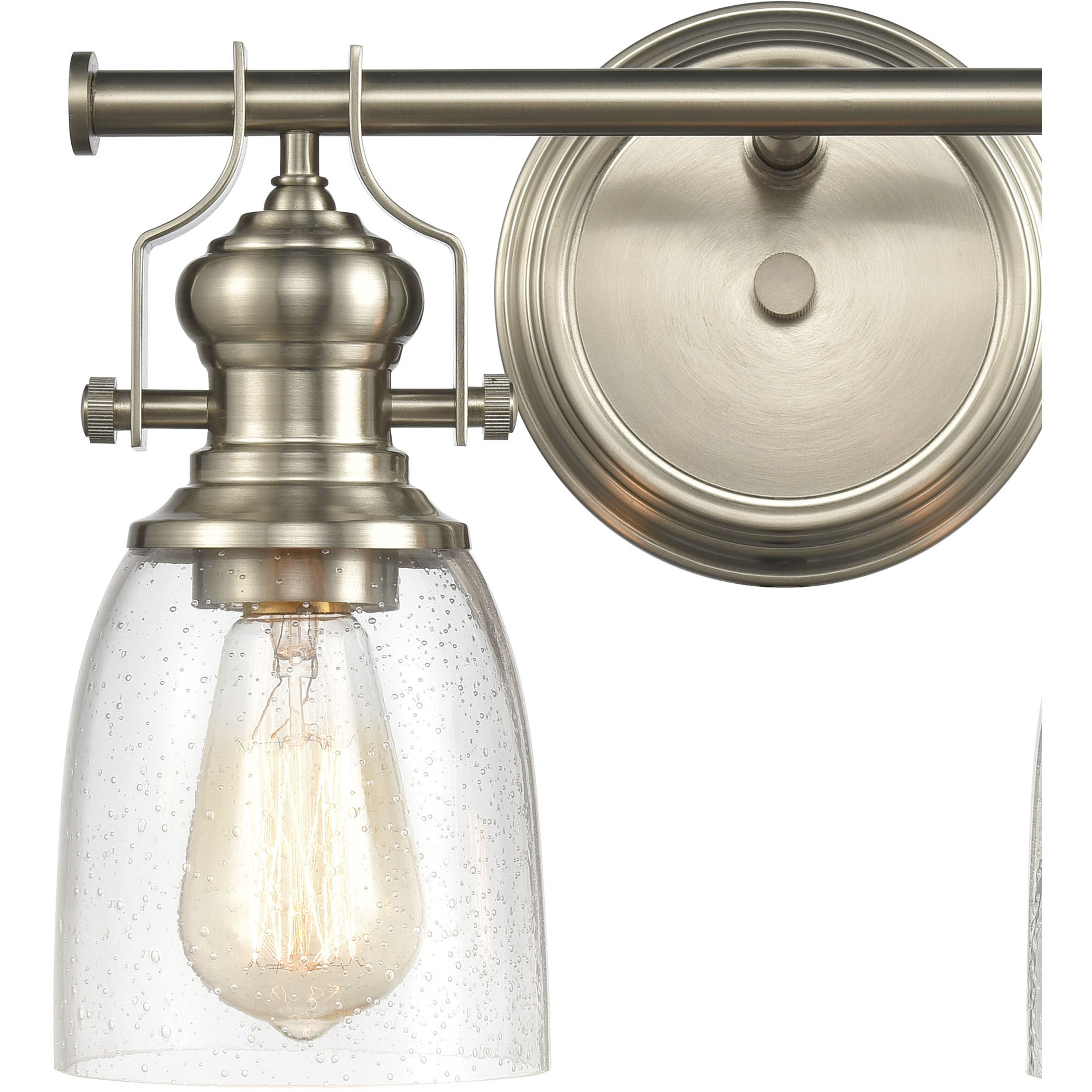 Chadwick Vanity Light Wall Light in Satin Nickel