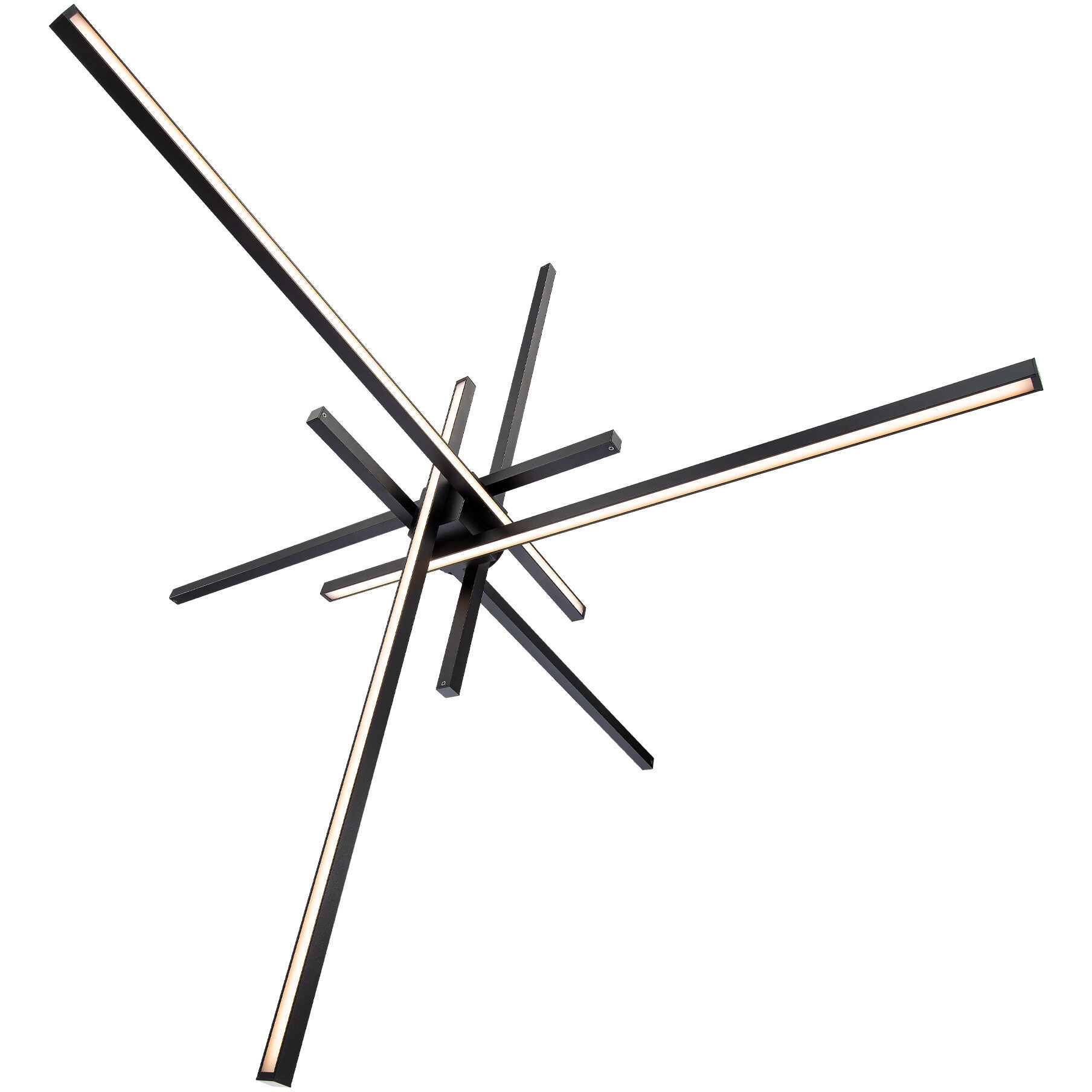 Parallax LED 38.75 inch Black Pendant Ceiling Light, dweLED