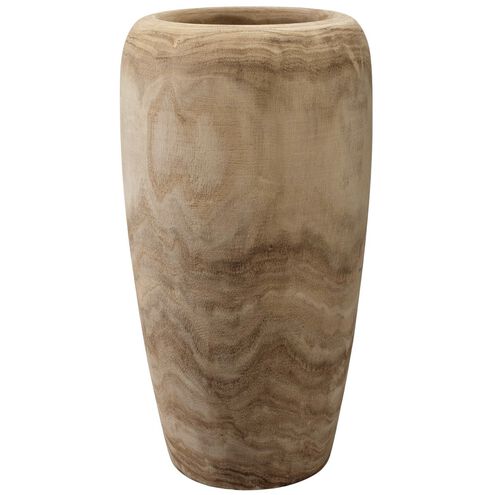 Ojai 17 X 7 inch Wooden Vase