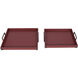 Perry Red Tray