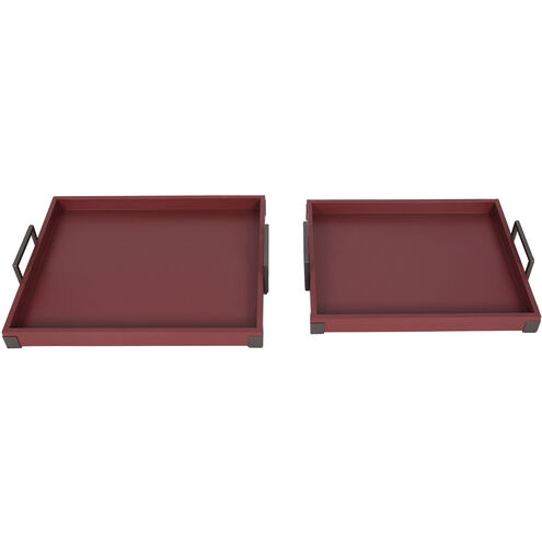 Perry Red Tray