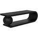 Estelle 62 X 18 inch Matte Black Coffee Table