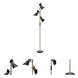 Jared 70 inch 60.00 watt Antique Brass Floor Lamp Portable Light