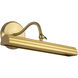 Alora Mood Dottie 13.00 watt 14 inch Brushed Gold Wall/Picture Light Wall Light
