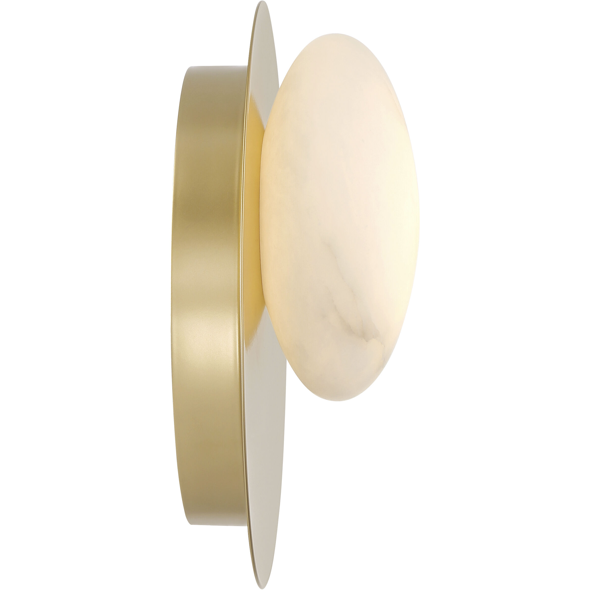 Zill LED 10 inch Lily Gold Wall Sconce Wall Light