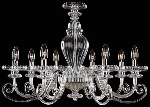 Jonathan 8 Light 28.75 inch Chrome Chandelier Ceiling Light