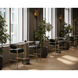 Kata Grey Marble Bar Table