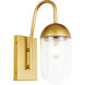 Kace 1 Light 4.8 inch Brass Wall sconce Wall Light