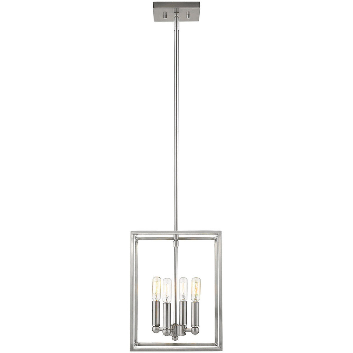Cobar 4 Light 10 inch Satin Nickel Pendant Ceiling Light