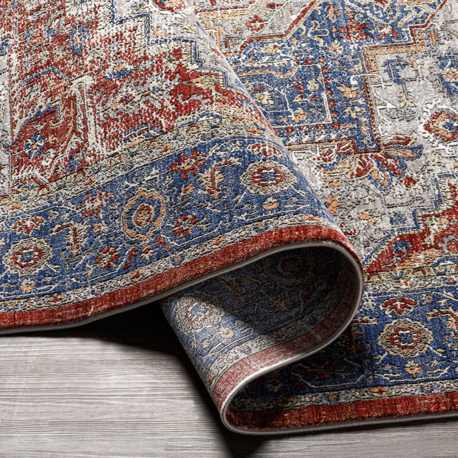 Eclipse 147 X 108 inch Grey Rug in 9 X 12, Rectangle